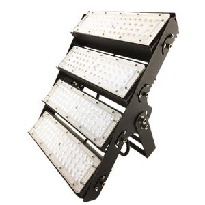 High Power LED Floodlight Outdoor Lighting IP66 Waterproof with 500,000 Hours Lifespan and 170LM/W Efficiency