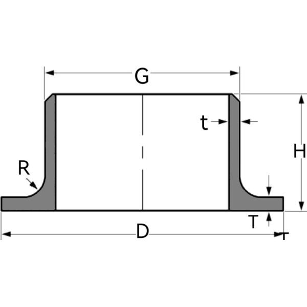 A234 WPB / A234 WPC / A420 WPL6 ASME B16.9 Lap Joint Flange and Stub Ends for Piping systems
