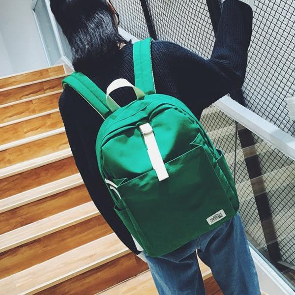 Waterproof  Backpack College Students Canvas Bag For Men and Women Fashion Travel Bag