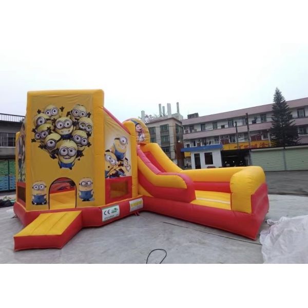 18oz PVC Tarpaulin Inflatable Bouncer House Dry Water Slide