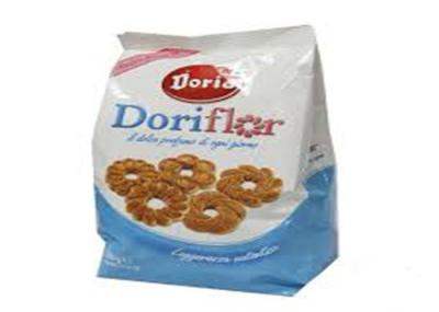 Snack Cookies / Nuts Clear Plastic Gusseted Bags Custom Printing Puncture Resistance