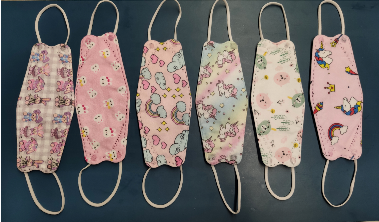 ЛЮБИМЕЦ ткани 60gsm Spunlace анти- бактериального полиэстера Nonwoven для типа маск рыб