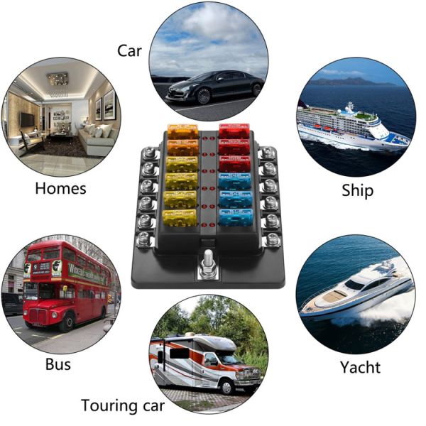 M5 обивают 12 ATC патрона предохранителя 32V лезвия пути морской с ярлыком стикера