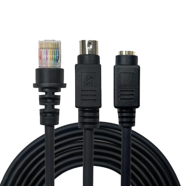 6Ft 2M PS2 Keyboard Wedge Cable For Honeywell Barcode Scanners MS7120 MS9540