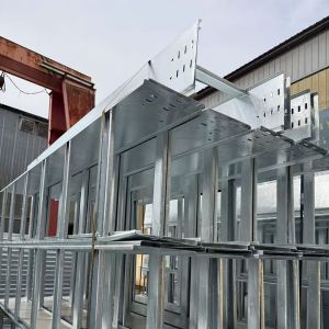 Échelle de câble galvanisée à chaud anti-corrosion et longue durée de vie OEM ODM