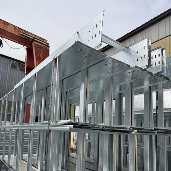 Hot Dipped Galvanized Heavy Duty Cable Ladder Anti Corrosion And Long Life OEM ODM