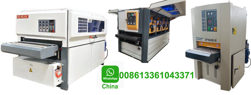 PUR Wood Edge Banding Machine with double glue tanks and double buffing