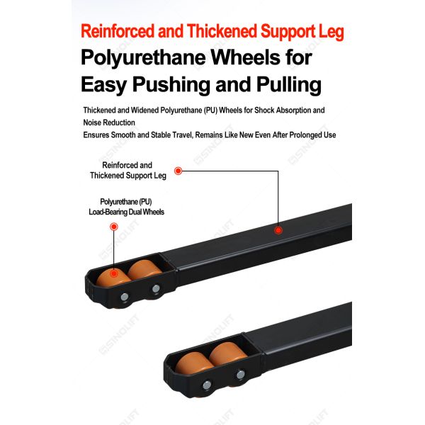 Model QDA15EL03 1.5 Ton Strong Capacity Walkie Fully Electric Stacker