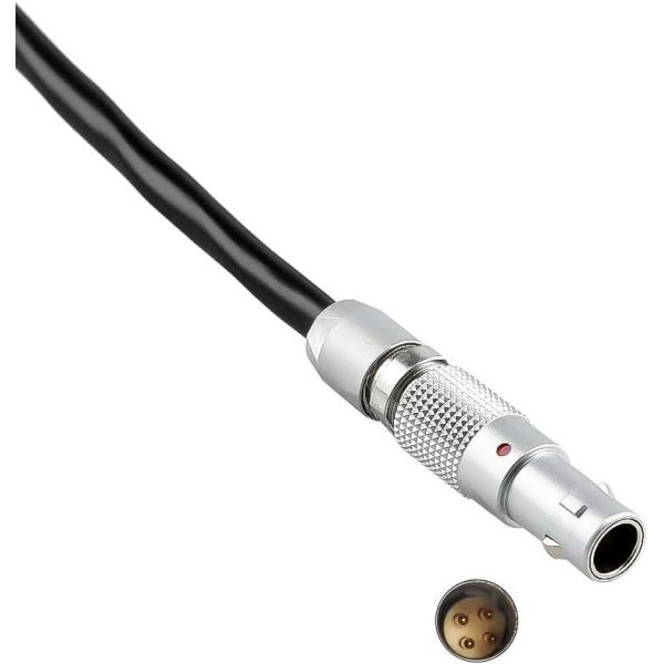 Alvin's Cables Teradek RT Run Stop Cable for Phantom 4K Gold Camera, 4 Pin to BNC RS Cable for Teradek RT Latitude MDR Receiver, 40CM| 15.7inches