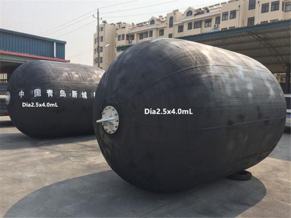 Rubber Yokohama Pneumatic Fenders for Ship Protection Hot Galvanizing Flange Diameter 0.5-4.5m
