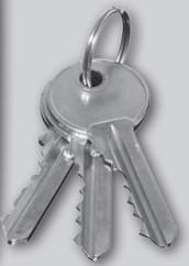 35mm - 50mm Door  Vertical Rim Lock With Strike Plate Included Brass Or Steel Dead Bolt Material