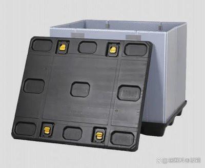 PP Plastic Pallet Bin Corrosion Resistant Collapsible Pallet Crates Recyclable