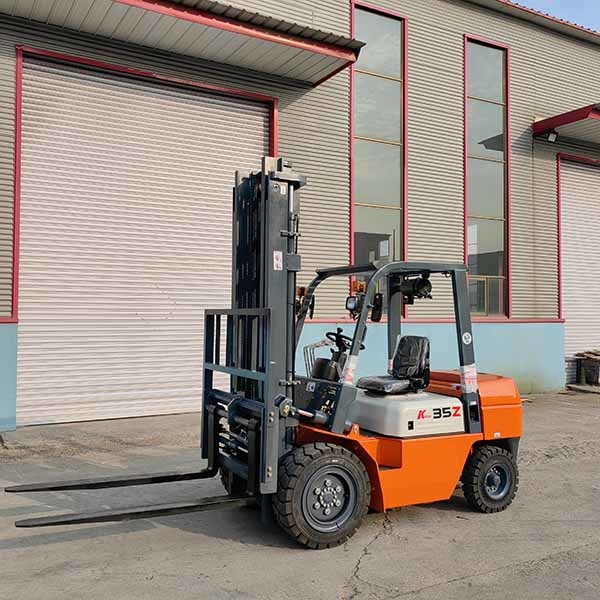 Hydraulic Transmission 3.5 T Forklift Diesel Operated Forklift 3500kg Chinese Engine