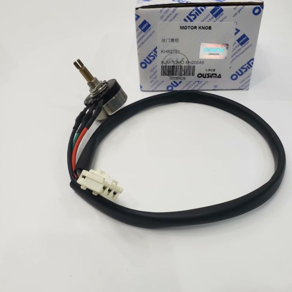 KHR2751 Excavator Throttle Motor , SH200A5 SH280-2 SH200 Sumitomo Excavator Parts