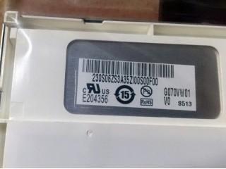 G070VW01 V0 7のインチ20ピンTFT LCD表示