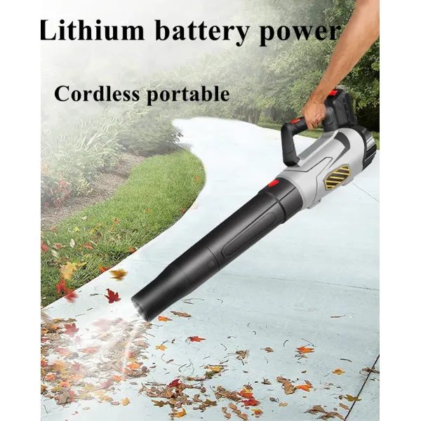 Electric Cordless Garden Leaf Blower Battery Powered For Lawn Care
