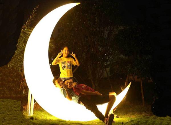 LED Moon Light 2M Outdoor Lighting Chair Square decoration Remote Control Can Be Customized