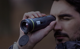 Монокуляр тепловой визуализации серии MILE 2 с дисплеем 800 × 600, длительностью работы батареи 8,5 ч и рейтингом IP67