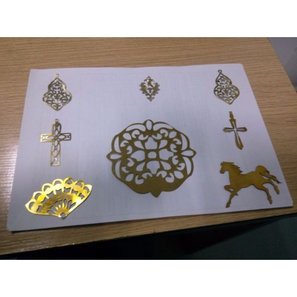 LB - FC Fiber Laser Cutting Machine For Silver / Stainless Steel Thin Metal Sheet