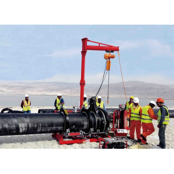 380V 36" машина 1360KG Thermofusion HDPE IPS Semi автоматическая