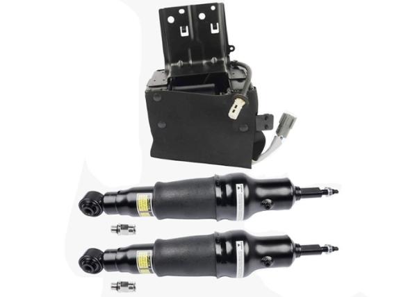 53400 1LA4A 53400 1LA4B For Nissan Armada 2017-2020 Infiniti QX56 QX80 2011-2017 Rear Air Suspension Shocks + Air Suspension Compressor Pump.