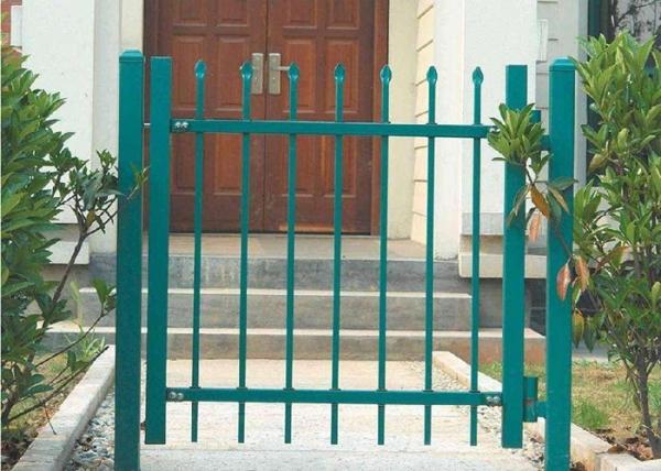 Outdoor Decoration Automatic Driveway Gates For Garden / Residential , Eco Friendly