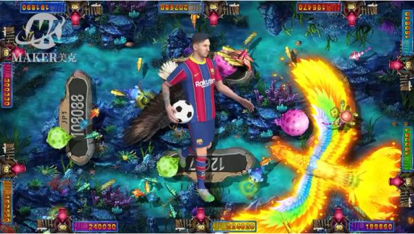 Logiciel multijoueur de jeu de poissons de capitaine Fishing Game Machine de garde