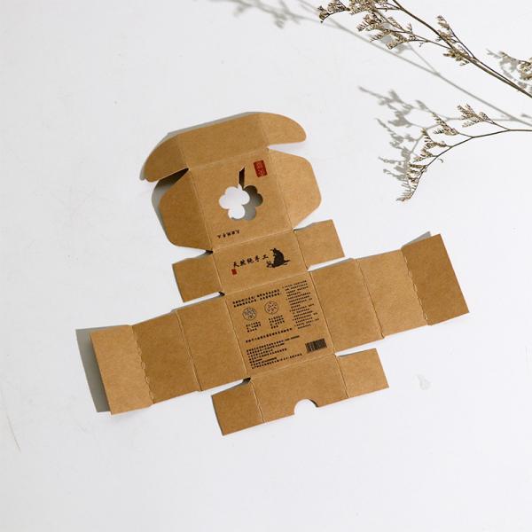 Eco-Friendly Kraft Soap Box with Die-Cut Window for Handmade Soaps