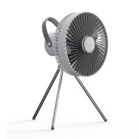 Trépied de LED fan campant 10000mAh Mini Rechargeable Fan d'Usb de plafond de 10 pouces