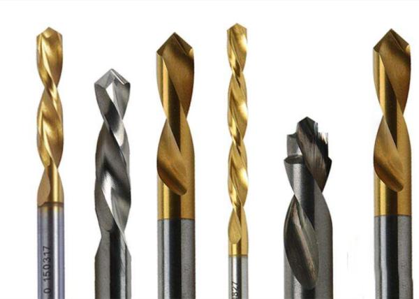 Wood Drilling 0.20mm Tisin Coating Left Hand Carbide Drill Bits