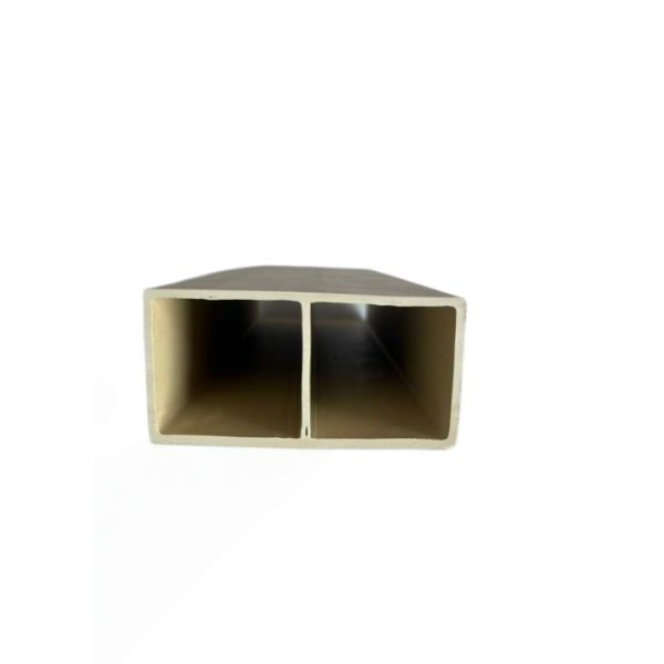 Fire Retardant PVC Ceiling Tube Louvre With Custom Length