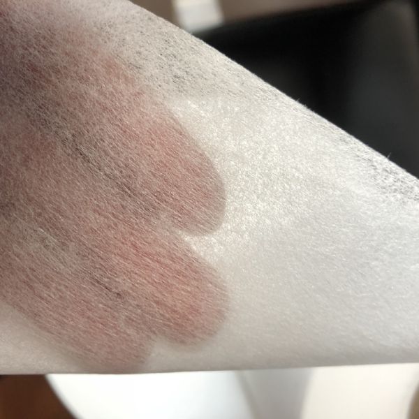 modelo teñido termal de la tela no tejida del enlace 50GSM ES para las MÁSCARAS N95