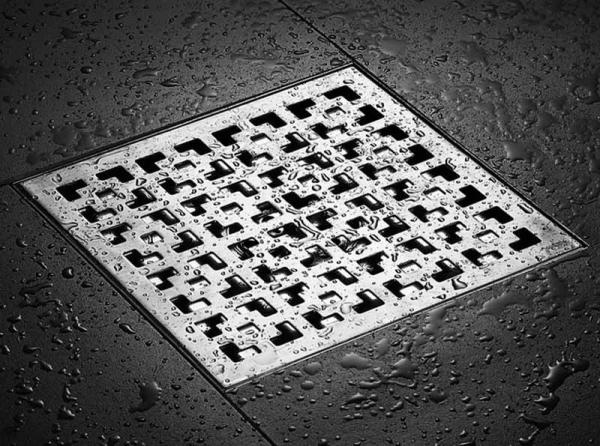 6 7.9 11.8 Stainless Steel Square Shower Drain With Brush Polishing Finish