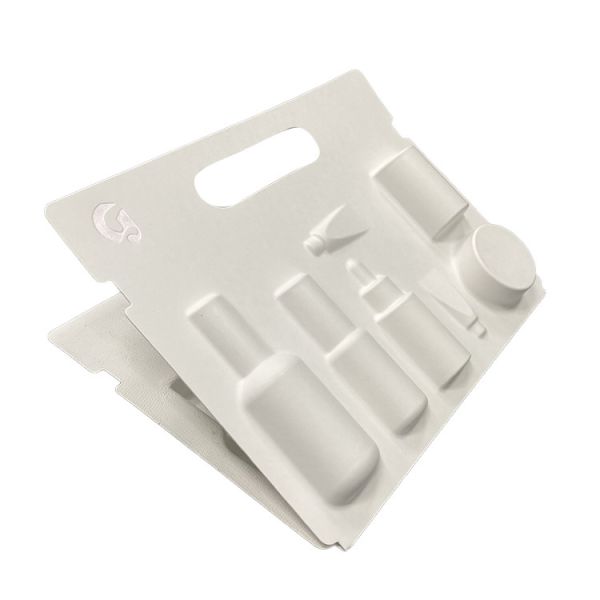 Bagasse Wet Press Pulp Tray For Skin Care Products 1.5mm Thickness