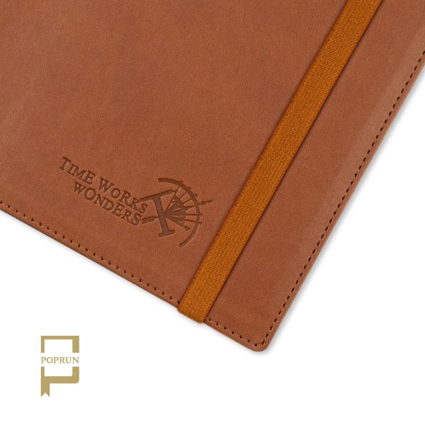 Softcover Weekly Academic Planner 2023 2023 Brown Vegan Leather