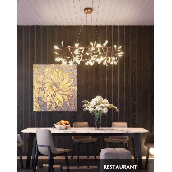 Heracleum chandelier Firefly LED lamp  Heracleum III Pendant（WH-AP-613）