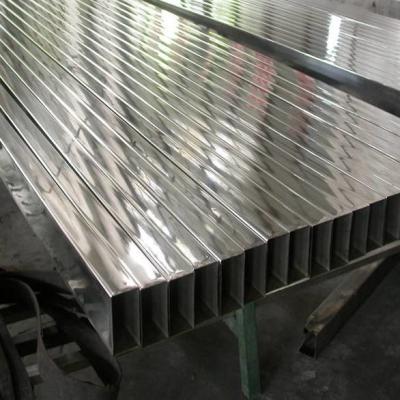 O quadrado soldou o tubo 201 40mm de aço inoxidável da tubulação 430 laminado