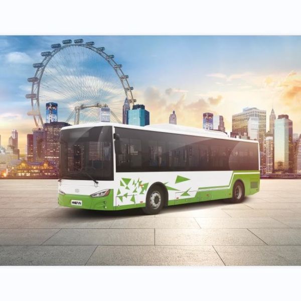 10.5m Pure Electric Bus EV Bus with 30 Seater 250km Driving Range and PMSM Motor for Public Transit