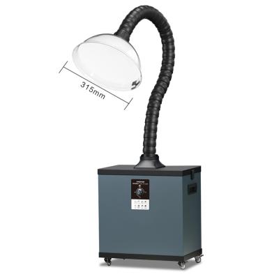 Low Noise Portable Beauty Salon Fume Extractor Machine Energy Saving Fume Removal System