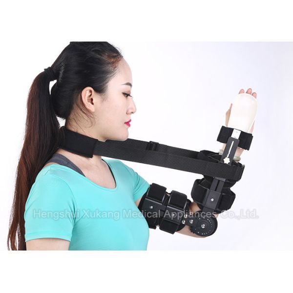 Washable M Size Elbow Support Brace , Durable Aluminum ROM Hinged Elbow Brace