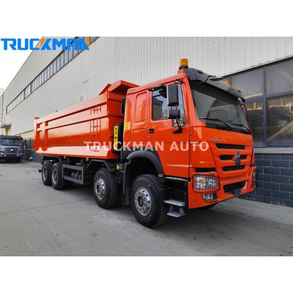 Reliable 371HP 25CBM SINOTRUK HOWO Dumper Truck For Ghana