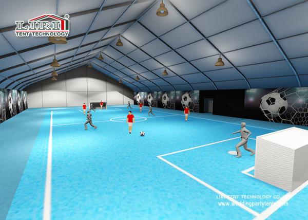 Self - cleaning 10m Height Aluminum Sport Event Tents For Temporary Mobile Stadium