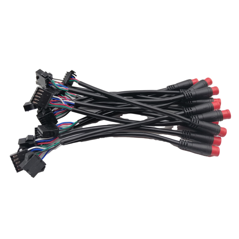 M6 M7 M8 Conector Wire Harness IP65 IP66 Male Female 2 Pin 3 Pin 4 Pin 5 Pin Sensor LED Outdoor Lighting Cable
