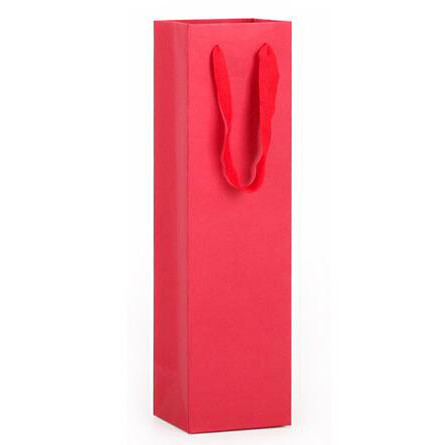 400gsm Biodegradable Brown Paper Wine Bags Kraft Bottle Bags 35x9.5x9