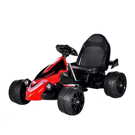 Классический дизайн 4 колеса дистанционное управление езда на педали го-карты для детей 106 * 70 * 65 Размер