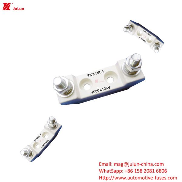 Plastic / Nylon Shell Rated Voltage 125V Below Electric Vehicle Fuse Seat In Buses/Ships/Trucks/Tractors