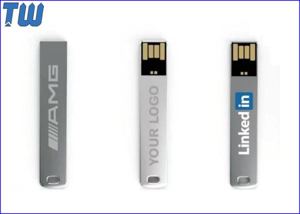 Full Metal Long Stick Bar Customized 1GB Flash Drive Disk Mini UDP Chip