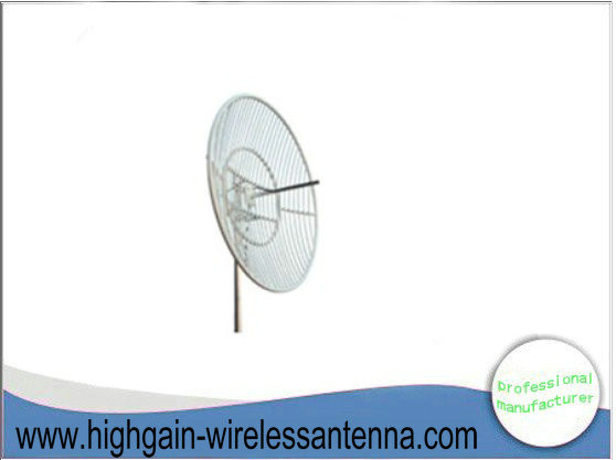 Long Distance 900MHZ GSM 17 dBi Directional Grid Parabolic Antenna For Wireless Bridge