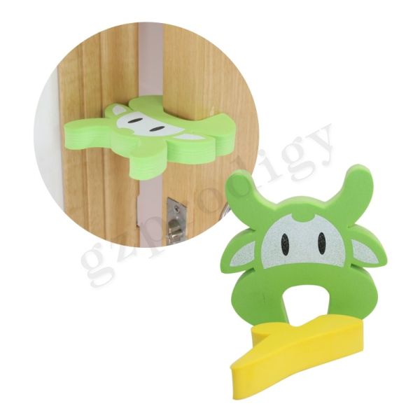 EVA Foam Finger Pinch Guard, Funny Animal Shape Door Stopper for Baby Safety
