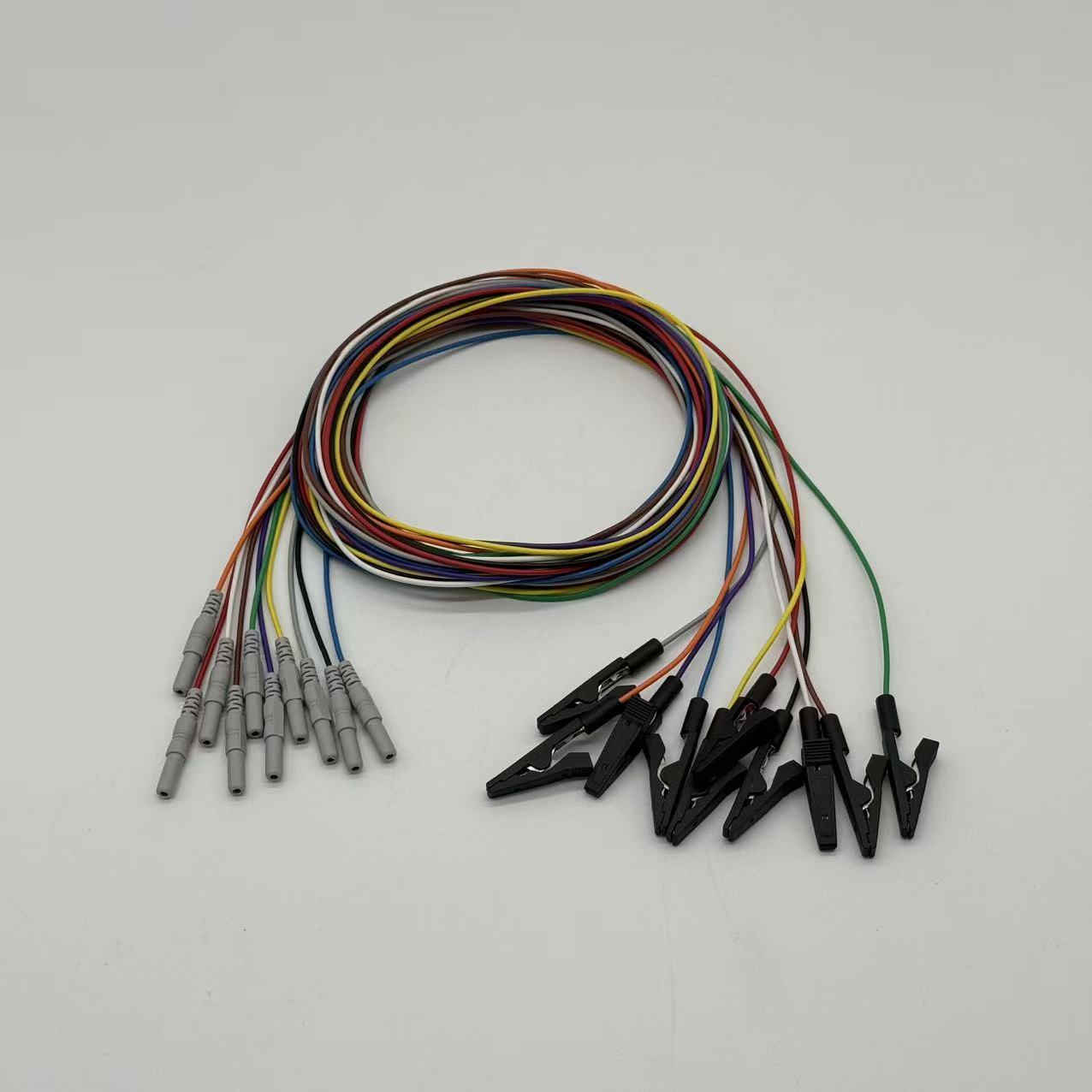 Cable For EEG Electrodes With Alligator Clip 1.5 mm Female Plug